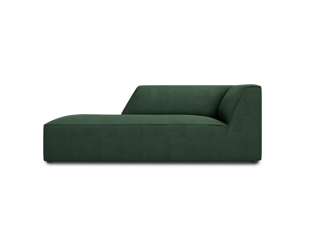 Sezlong living stanga 1 loc, Ruby, Micadoni Home, BL, 180x93x69 cm, poliester, verde - imagine 6